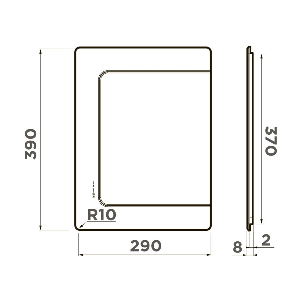 Разделочная доска CB-BASIC-370-GB